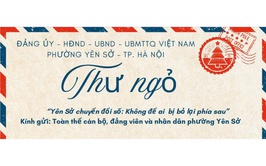 “Yên Sở chuyển đổi số: Không để ai bị bỏ lại phía sau”
Kính gửi: Toàn thể cán bộ, đảng viên và nhân dân phường Yên Sở