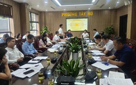 UBND phường Tây Hồ tổng kết công tác quý III, định hướng nhiệm vụ trọng tâm quý IV năm 2025