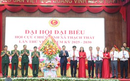 Chúc mừng Đại hội đại biểu Hội Cựu chiến binh xã Thạch Thất lần thứ VIII thành công tốt đẹp