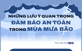 Những lưu ý về đảm bảo an toàn mùa mưa bão