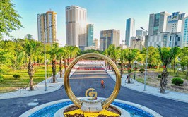 Không gian mới khang trang, hiện đại của Công viên Cầu Giấy