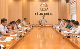 An Khánh triển khai các nhiệm vụ ứng phó cơn bão số 9