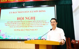 Lấy ý kiến cộng đồng dân cư và thống nhất về phương án quy hoạch chi tiết tỷ lệ 1/500 dự án: Đầu tư xây dựng nhà ở cho lực lượng vũ trang Công an nhân dân