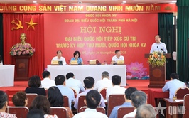 Chủ tịch HĐND Thành phố Hà Nội Nguyễn Ngọc Tuấn tiếp xúc cử tri trước kỳ họp thứ 10, Quốc hội khóa XV