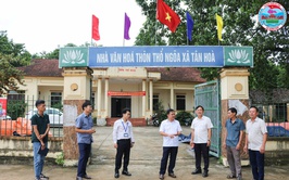 CHỦ TỊCH UBND XÃ HƯNG ĐẠO KIỂM TRA CÔNG TÁC BẢO VỆ MÔI TRƯỜNG TẠI LÀNG NGHỀ THÔN 12