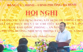 Phường Ba Đình đẩy mạnh tuyên truyền Đại hội lần thứ XVIII Đảng bộ TP Hà Nội