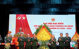 Đại tướng Phạm Văn Trà dự Đại hội Hội Cựu chiến binh phường Ba Đình