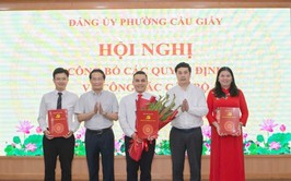 Thành lập Công đoàn phường Cầu Giấy trực thuộc LĐLĐ Thành phố Hà Nội