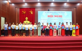 Hội nghị công bố và trao quyết định nghỉ hưu trước tuổi, nghỉ thôi việc hưởng chế độ BHXH và hưởng chế độ, chính sách theo các Nghị định số 178, 67 của Chính phủ