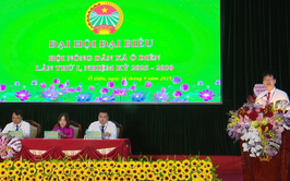 Đại hội Đại biểu Hội Nông dân xã lần thứ nhất, nhiệm kỳ 2025- 2030