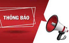 THÔNG BÁO