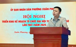 Hội nghị triển khai Kế hoạch tổ chức Đại hội Thể dục thể thao phường Xuân Phương lần thứ I năm 2025
