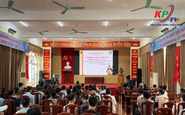 Xã Kiều Phú tổ chức lớp tập huấn công tác phòng cháy, chữa cháy và cứu nạn, cứu hộ cho các hộ gia đình có nhà ở kết hợp sản xuất kinh doanh
