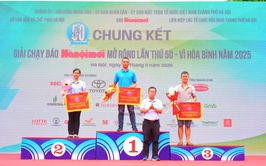 Phường Xuân Phương đạt thành tích cao tại Giải chạy Báo Hànộimới mở rộng lần thứ 50 - Vì hòa bình năm 2025