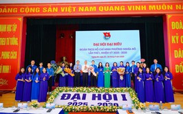 Đại hội đại biểu Đoàn TNCS Hồ Chí Minh phường Nghĩa Đô lần thứ I thành công tốt đẹp
