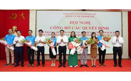 Công bố quyết định thành lập Công đoàn xã Thanh Oai