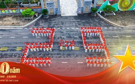 Sôi động chương trình đồng diễn dân vũ chào mừng Quốc khánh 2/9 tại xã Mê Linh