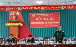 HỘI CỰU CHIẾN BINH XÃ SUỐI HAI TỔ CHỨC HỌP BAN CHẤP HÀNH TRIỂN KHAI CÔNG TÁC ĐẠI HỘI