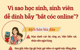 Vì sao học sinh, sinh viên dễ dính bẫy 