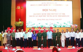 [Ảnh] Tổng Bí thư Tô Lâm tiếp xúc cử tri 9 xã Hà Nội trước Kỳ họp thứ 10 Quốc hội khóa XV