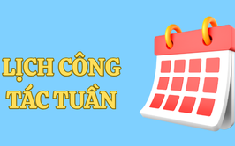 LỊCH CÔNG TÁC TUẦN CỦA LÃNH ĐẠO TRUNG TÂM (Từ ngày 29/09/2025 đến ngày 03/10/2025)