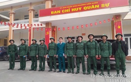 Phường Kiến Hưng triển khai kế hoạch công tác tuyển chọn, gọi công dân nhập ngũ và thực hiện nghĩa vụ tham gia Công an nhân dân năm 2026