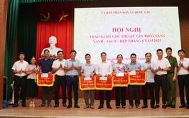 Thôn Đa Phúc đạt giải Nhất cuộc thi Giữ gìn thôn sáng, xanh, sạch đẹp, an toàn”, tháng 8/2025