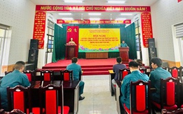Hoài Đức gặp mặt, trao quyết định gọi nhập ngũ đối với công dân trúng tuyển vào nhà trường, học viện trong quân đội năm 2025