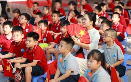 Rộn ràng không khí khai giảng năm học mới tại phường Ngọc Hà