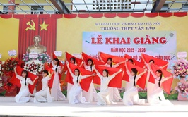 Lễ Khai giảng năm học mới tại các trường học trên địa bàn xã Hồng Vân
