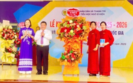 Xã Thanh Trì: Rộn ràng ngày khai giảng năm học mới