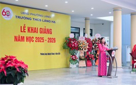 TƯNG BỪNG LỄ KHAI GIẢNG NĂM HỌC 2025 – 2026 TẠI TRƯỜNG THCS LÁNG HẠ