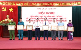 HỘI NGHỊ TỔNG KẾT CÔNG TÁC TỔ CHỨC ĐẠI HỘI ĐẠI BIỂU ĐẢNG BỘ XÃ YÊN XUÂN LẦN THỨ I, NHIỆM KỲ 2025-2030