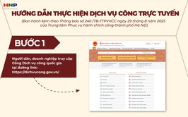Từ ngày 3/9, tiếp nhận hồ sơ bằng hình thức trực tuyến toàn trình đối với một số TTHC về đất đai
