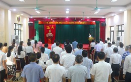 Phường Tây Mỗ tổ chức lễ chào cờ sáng 8/9