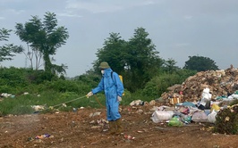 Phú Nghĩa triển khai vệ sinh môi trường phòng, chống bệnh dịch tả lợn Châu Phi và phòng, chống dịch bệnh gia súc, gia cầm sau mưa lũ trên địa bàn xã