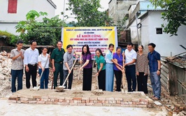 Xã Vân Đình khởi công xây dựng Nhà Đại đoàn kết cho hộ đặc biệt khó khăn