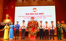 Đại hội MTTQ Việt Nam phường Tây Hồ: Dấu ấn đoàn kết và khát vọng phát triển