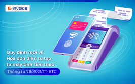 Lợi ích khi sử dụng hóa đơn điện tử khởi tạo từ máy tính tiền.