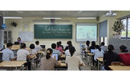 Sinh hoạt chuyên môn tổ Toán - Tin với chủ đề “ứng dụng ai trong giảng dạy”