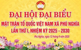 Đại hội đại biểu Mặt trận tổ quốc Viêt Nam xã Phú Nghĩa lần thứ I, nhiệm kỳ 2025-2030 sẽ chính thức diễn ra vào ngày 12/9/2025