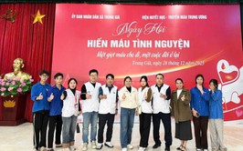 TRUNG GIÃ TỔ CHỨC THÀNH CÔNG NGÀY HỘI HIẾN MÁU TÌNH NGUYỆN NĂM 2025