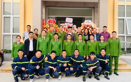 Phòng Cảnh sát PCCC&CNCH - CATP Hà Nội tổ chức Lễ ra mắt phân Đội Hồng Vân (Cơ sở 2) - Đội CC&CNCH khu vực số 32