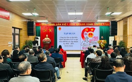 Phường Vĩnh Tuy tập huấn công tác bầu cử Đại biểu Quốc hội khóa XVI và đại biểu HĐND các cấp nhiệm kỳ 2026-2031