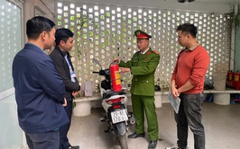 XÃ HẠ BẰNG TĂNG CƯỜNG KIỂM TRA CÔNG TÁC PHÒNG CHÁY, CHỮA CHÁY TẠI CÁC KHU NHÀ TRỌ DỊP TẾT