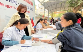 Phường Thanh Xuân tổ chức khám sức khỏe an toàn thực phẩm cho các cơ sở giáo dục trên địa bàn phường