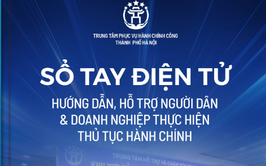 Giới thiệu Sổ tay điện tử hướng dẫn thủ tục hành chính của thành phố Hà Nội
