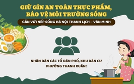 Giữ gìn an toàn thực phẩm, bảo vệ môi trường sống