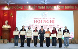Hội Liên hiệp phụ nữ xã Mê Linh triển khai nhiệm vụ trọng tâm và phát động phong trào thi đua 2026