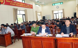 UBND xã Trần Phú tổ chức hội nghị triển khai tổng vệ sinh môi trường, đồng thời triển khai Kế hoạch tháo gỡ các điểm nghẽn về “Trật tự đô thị” và “Ùn tắc giao thông”